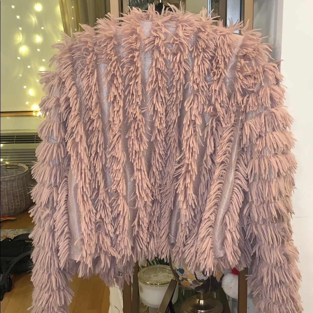 Cropped shag-jacket - Picture 5 of 5